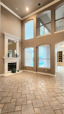 a view of a entryway of the house