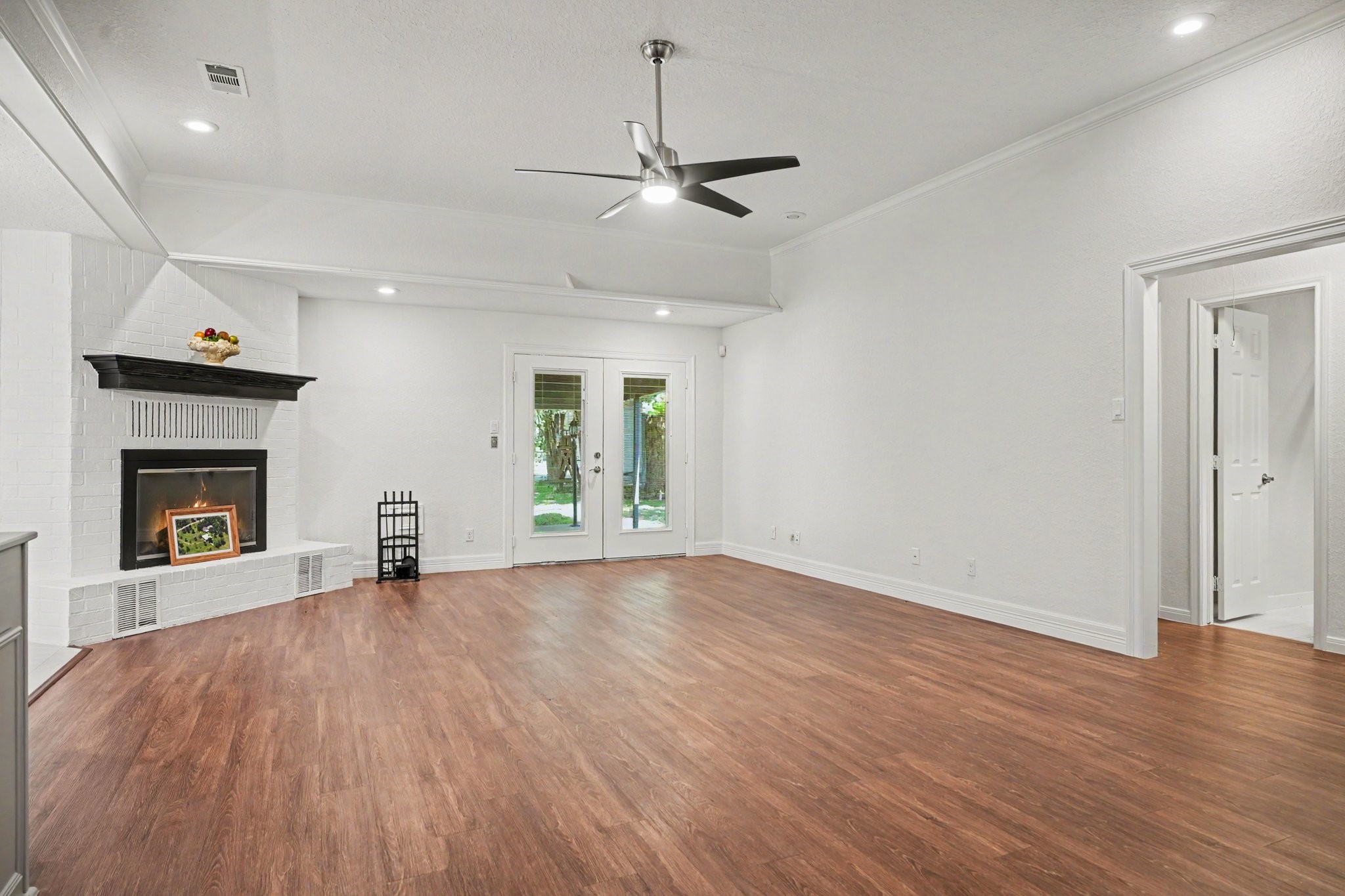 3320 Tower Road Santa Fe, TX 77517 - Photo 6 of 44 Full Masonry Wood Burning Fireplace