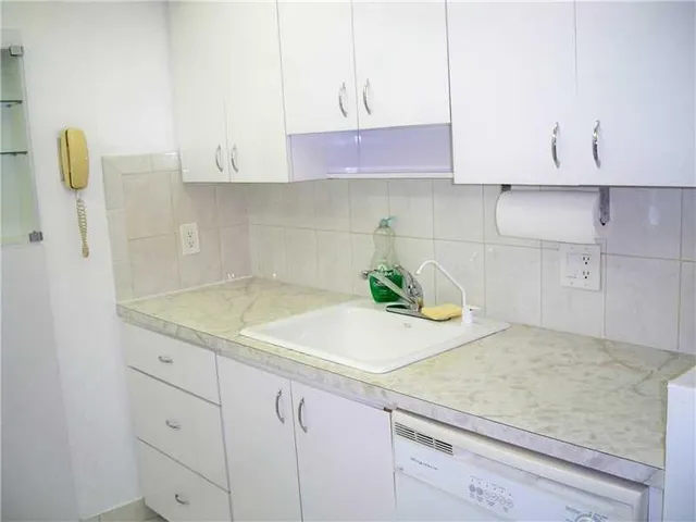 a bathroom with a sink and a shower