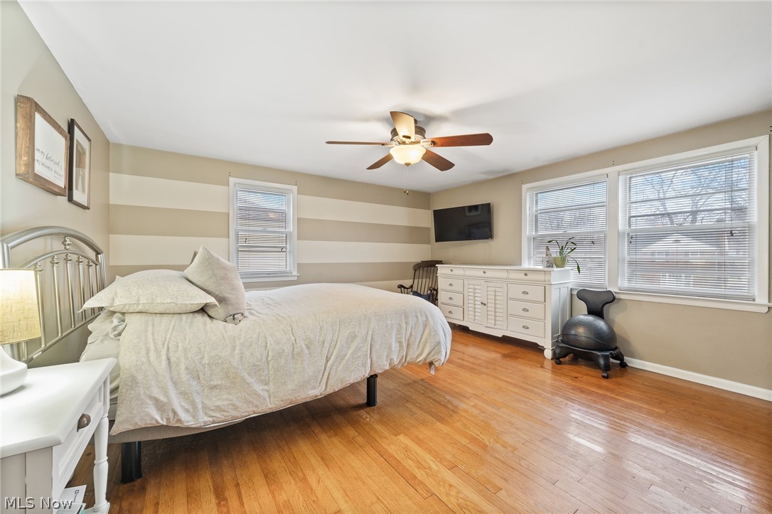 4536 Mackall Road South Euclid, OH 44121 - Photo 16 of 23 The Master Bedroom is nice and bright with ample room for storage.