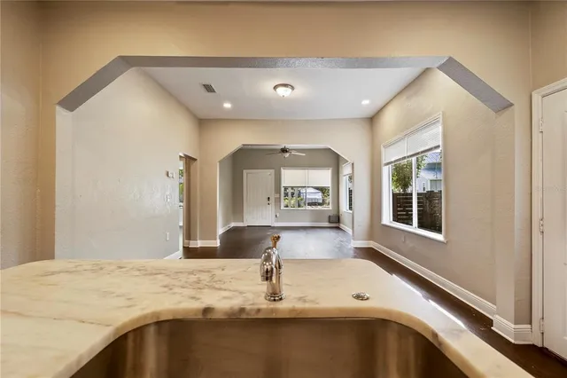 a view of a living room