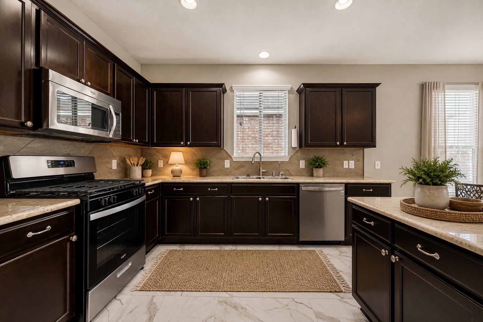 8110 Running Brook Lane Rosenberg, TX 77469 - Photo 3 of 30 kitchen virtually staged