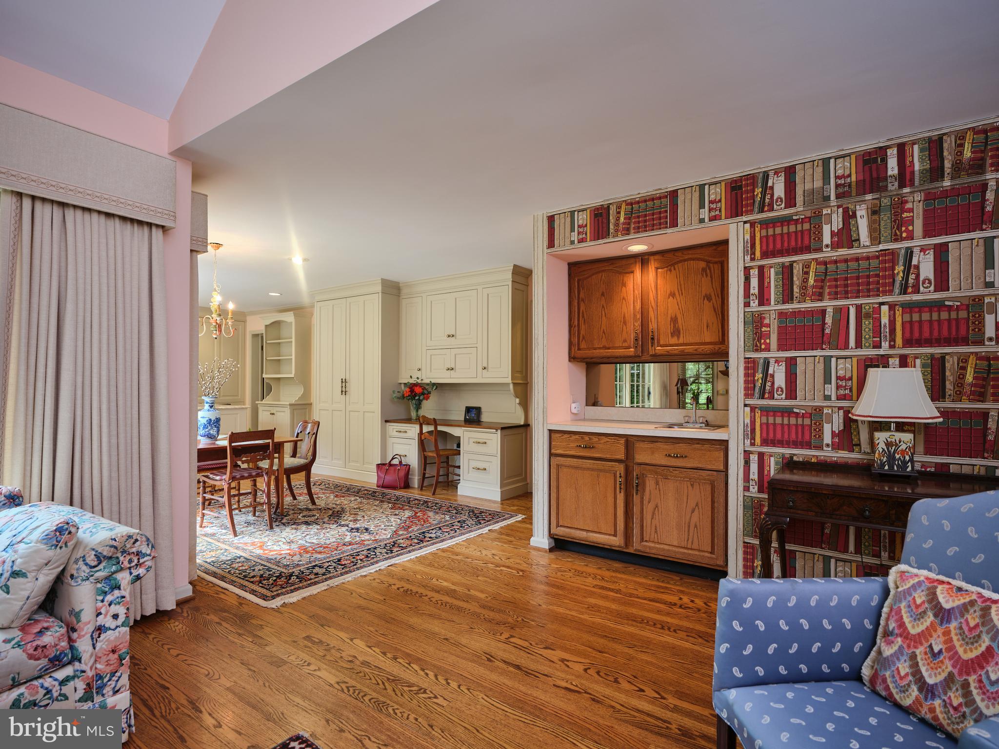 220 Hedgemere Drive Devon, PA 19333 - Photo 13 of 34 Family Room with Wet-Bar and Transition to Kitchen