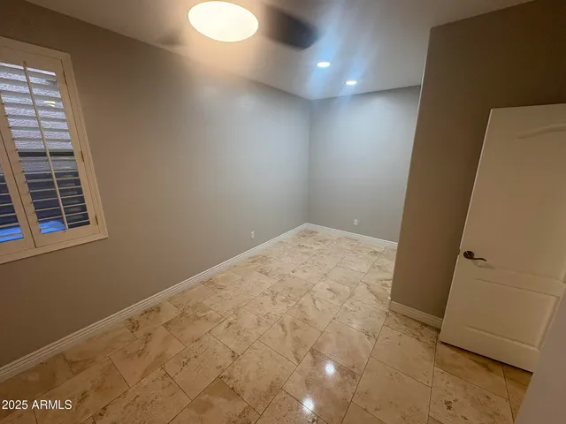 a view of empty room