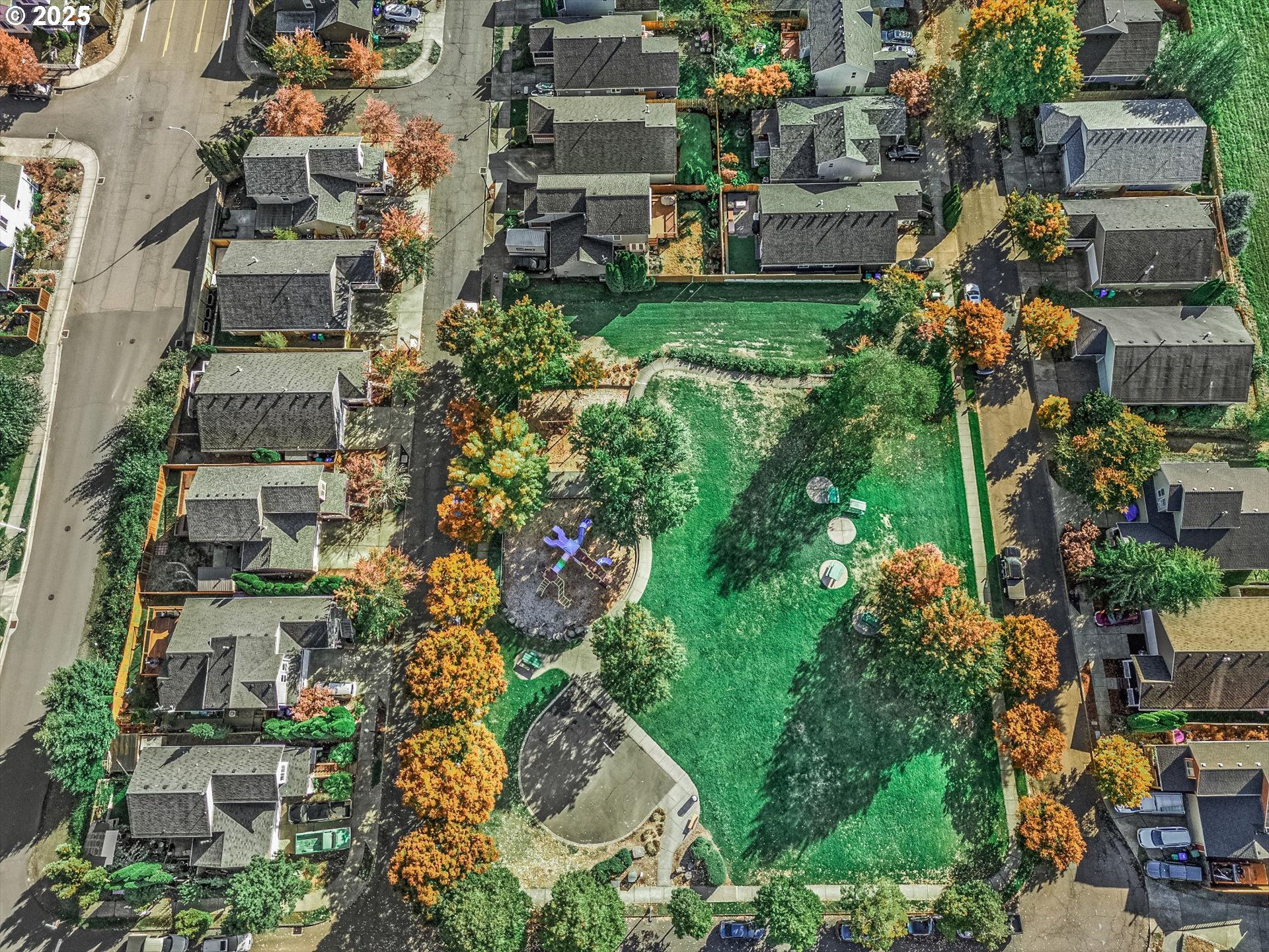 14029 Southeast Summerfield Loop Happy Valley, OR 97086 - Photo 37 of 47 an aerial view of multiple house