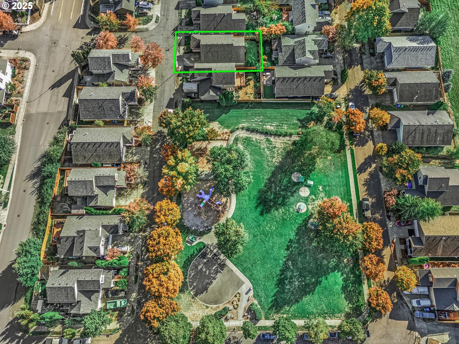 14029 Southeast Summerfield Loop Happy Valley, OR 97086 - Photo 40 of 47 an aerial view of multiple house