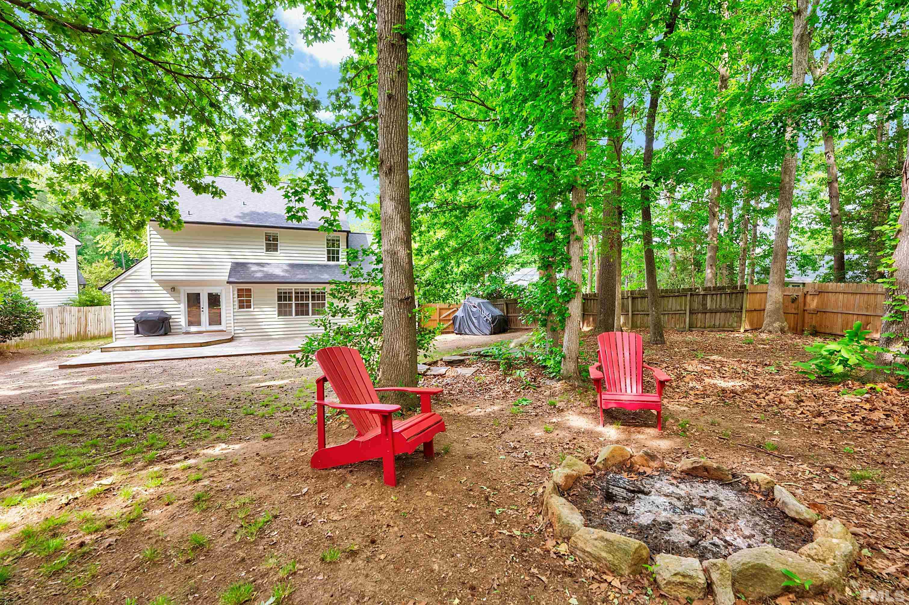 5109 Antler Ridge Court Raleigh, NC 27616 - Photo 30 of 30 a view of a house with backyard porch and sitting area