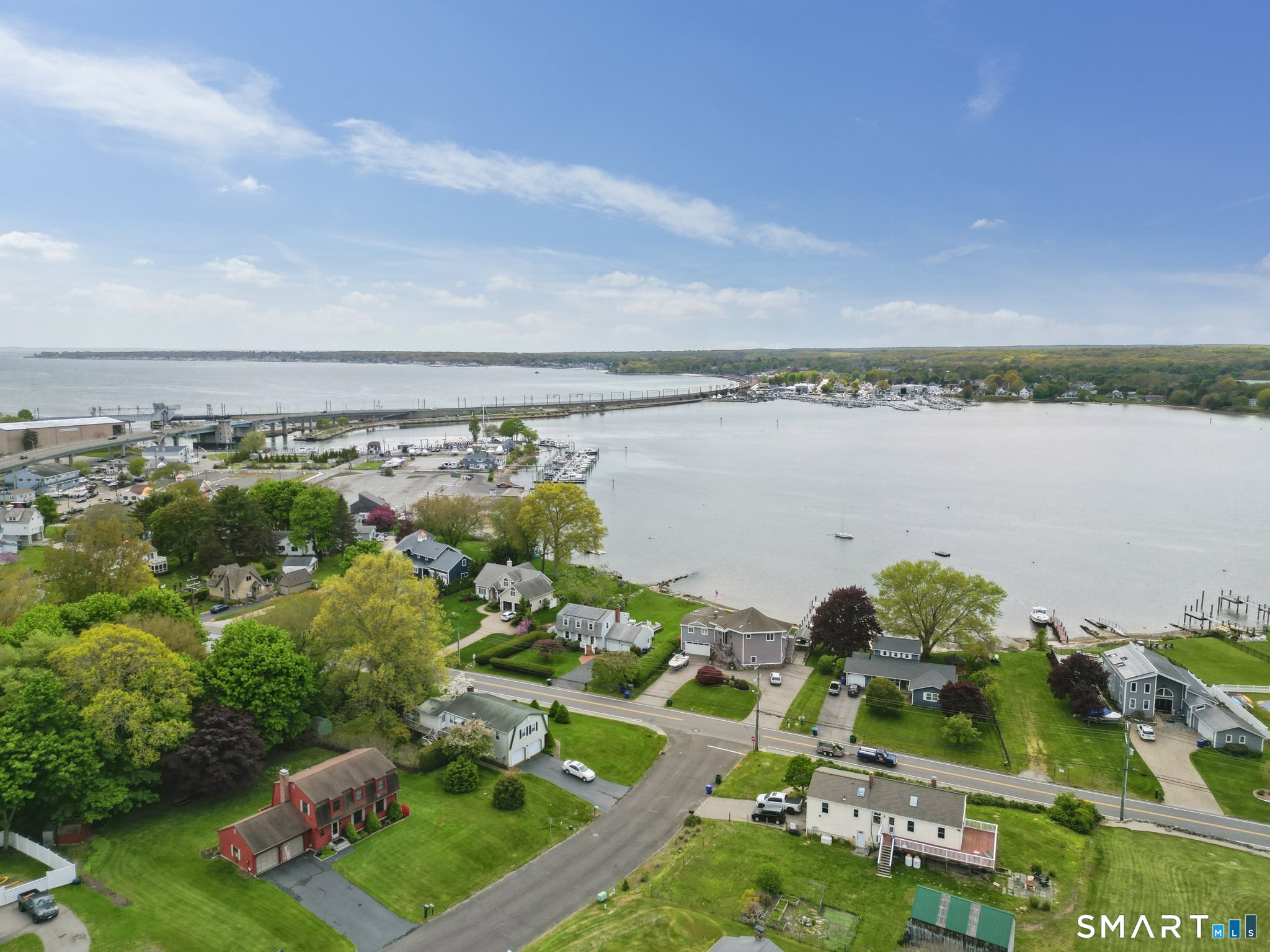 3 East Wharf Road Waterford, CT 06385 - Photo 36 of 40 Mago Point, Niantic River Bridge and Niantic