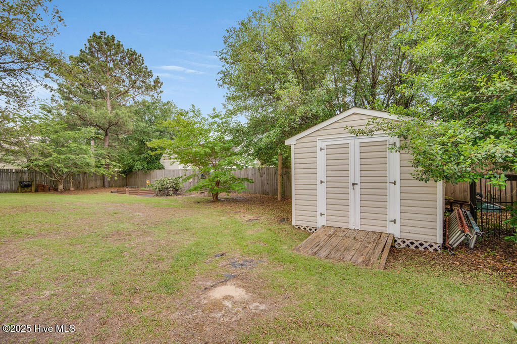 1177 Roberts Road Newport, NC 28570 - Photo 49 of 56 Back Yard/Storage Building
