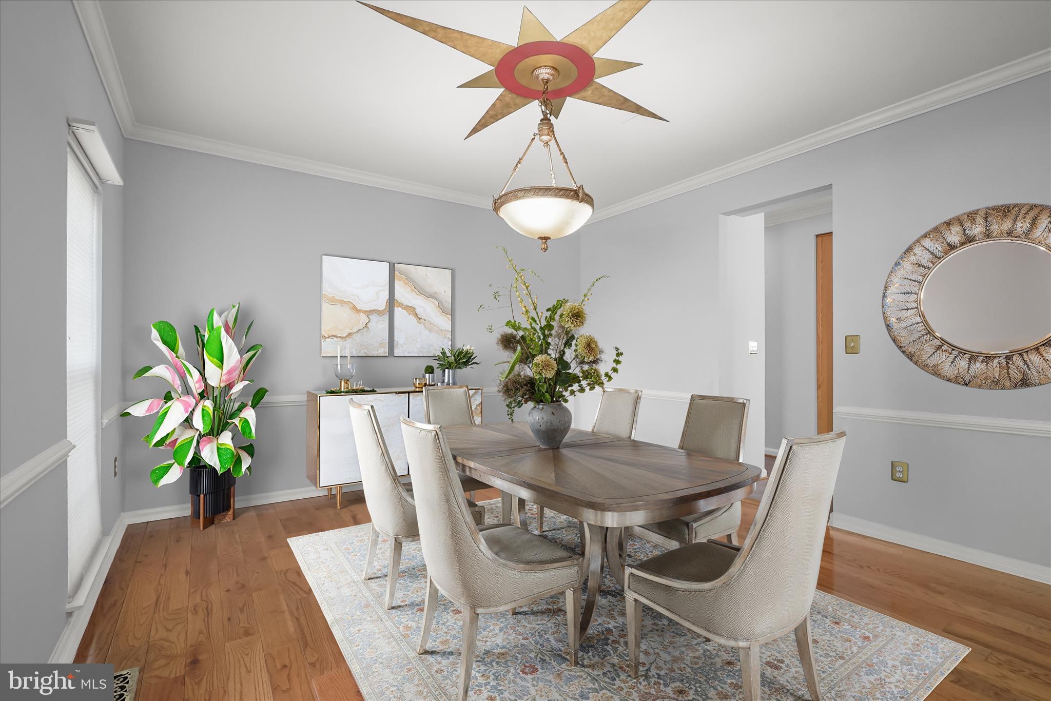 5130 Celestial Lane Brandywine, MD 20613 - Photo 4 of 58 Dining Room Staged Using Virtual Tools