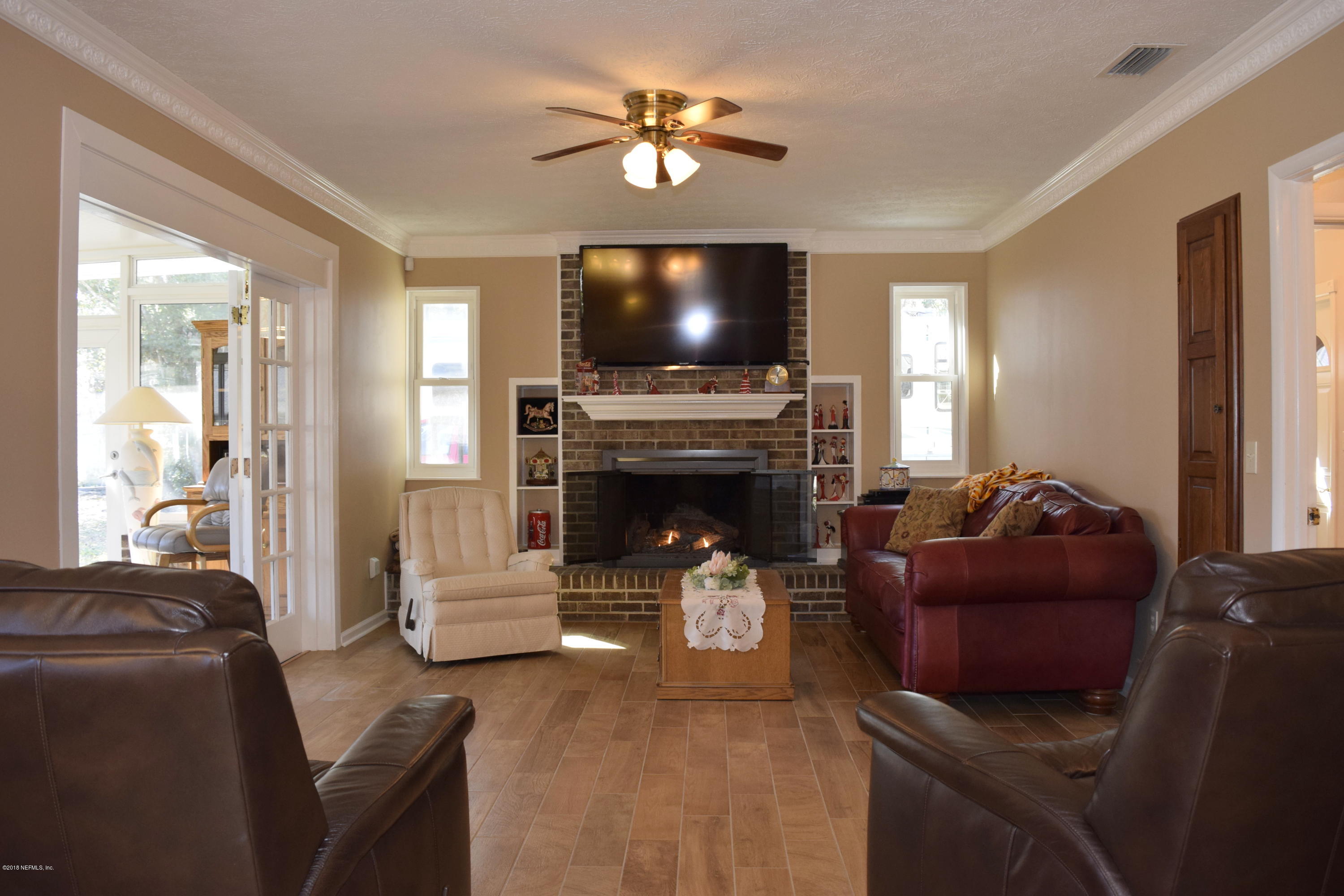 3569 Sheldon Road Orange Park, FL 32073 - Photo 28 of 85 family room with gas fireplace