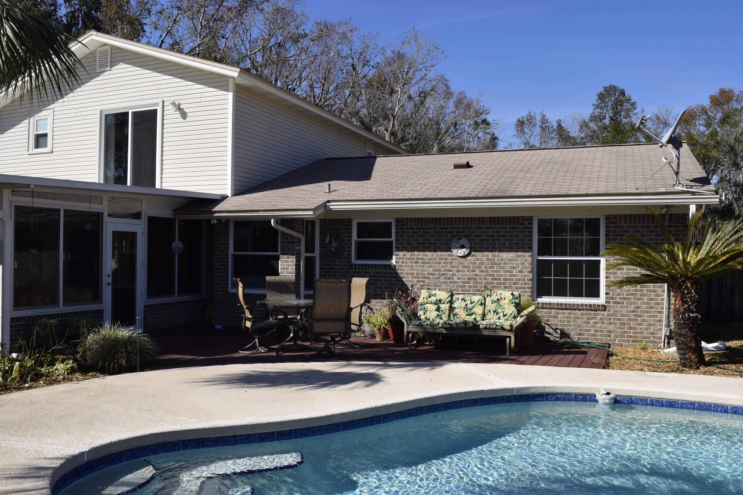 3569 Sheldon Road Orange Park, FL 32073 - Photo 70 of 85 views of pool from home
