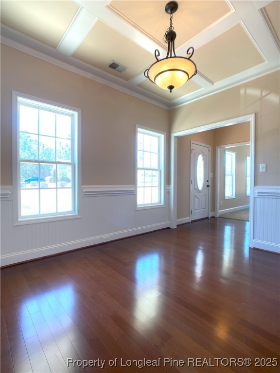 401 Regimental Drive Cameron, NC 28326 - Photo 5 of 35 a view of an empty room with wooden floor and a window
