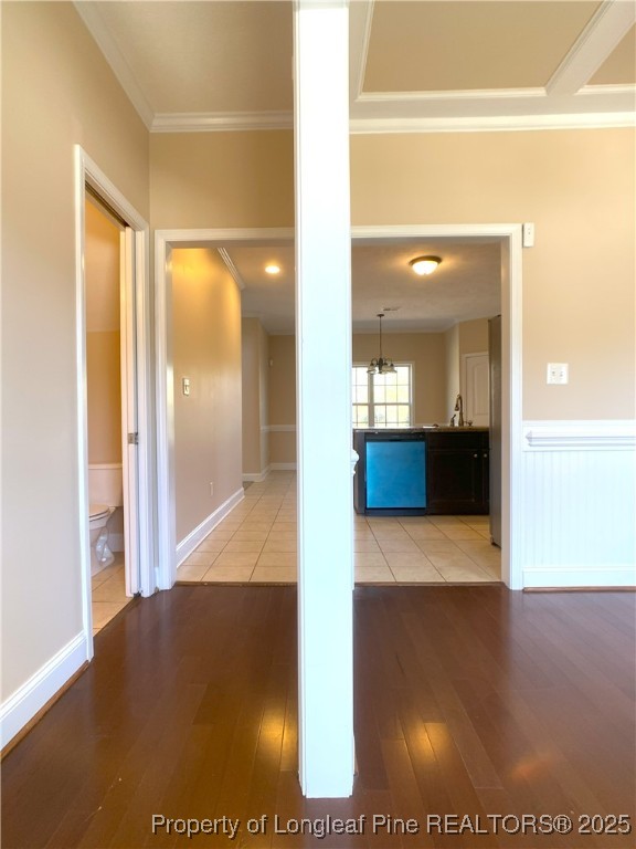 401 Regimental Drive Cameron, NC 28326 - Photo 9 of 35 a view of a hallway with a living room