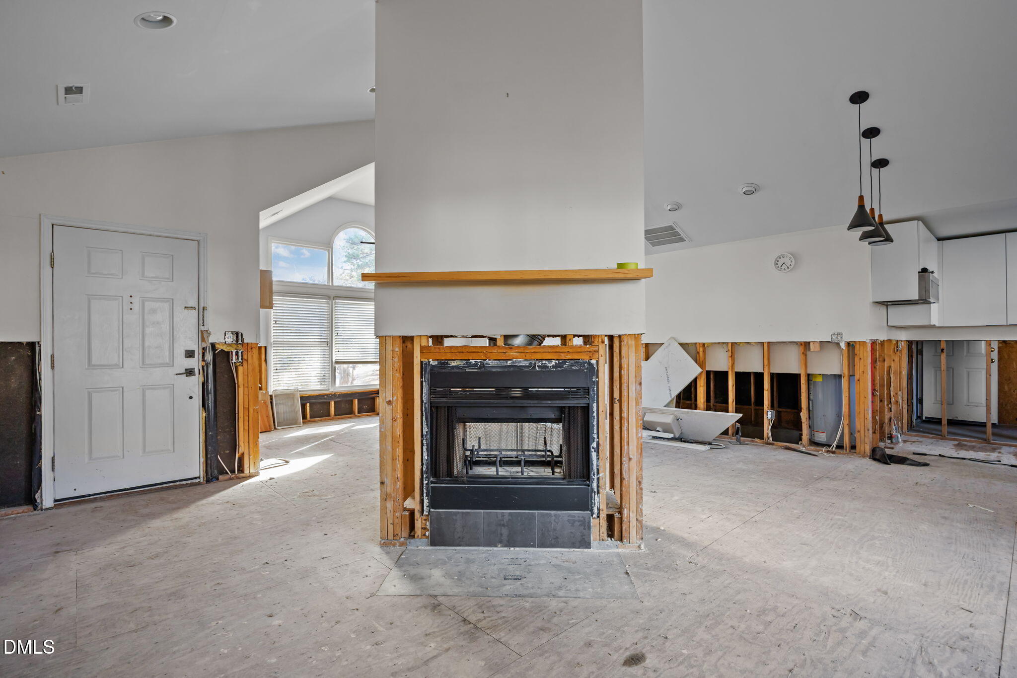 105 Riverbirch Point Carrboro, NC 27510 - Photo 4 of 32 a view of a livingroom with furniture and fireplace