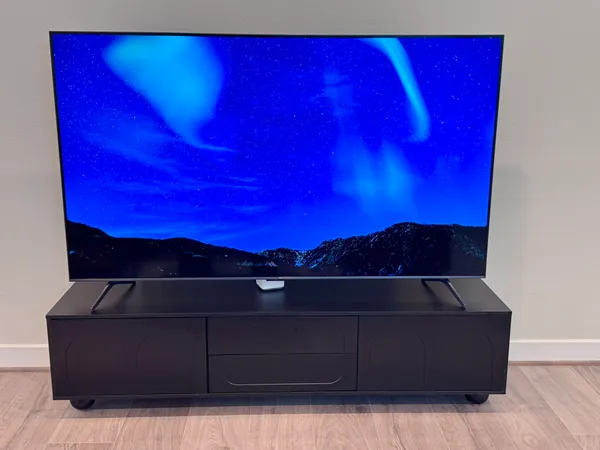 a view of furniture and a potted plant