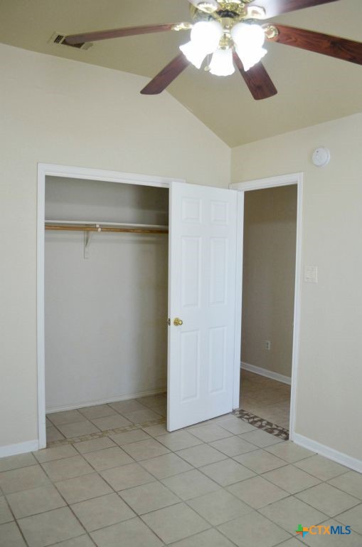 4411 Kit Carson Trail Killeen, TX 76542 - Photo 36 of 45 a view of an empty room with a chandelier fan