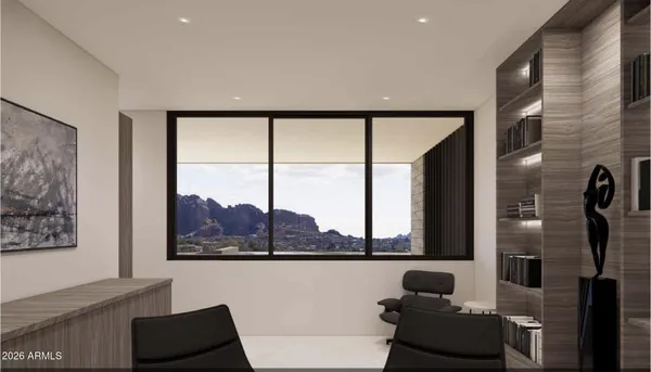 a view of a interior of the room