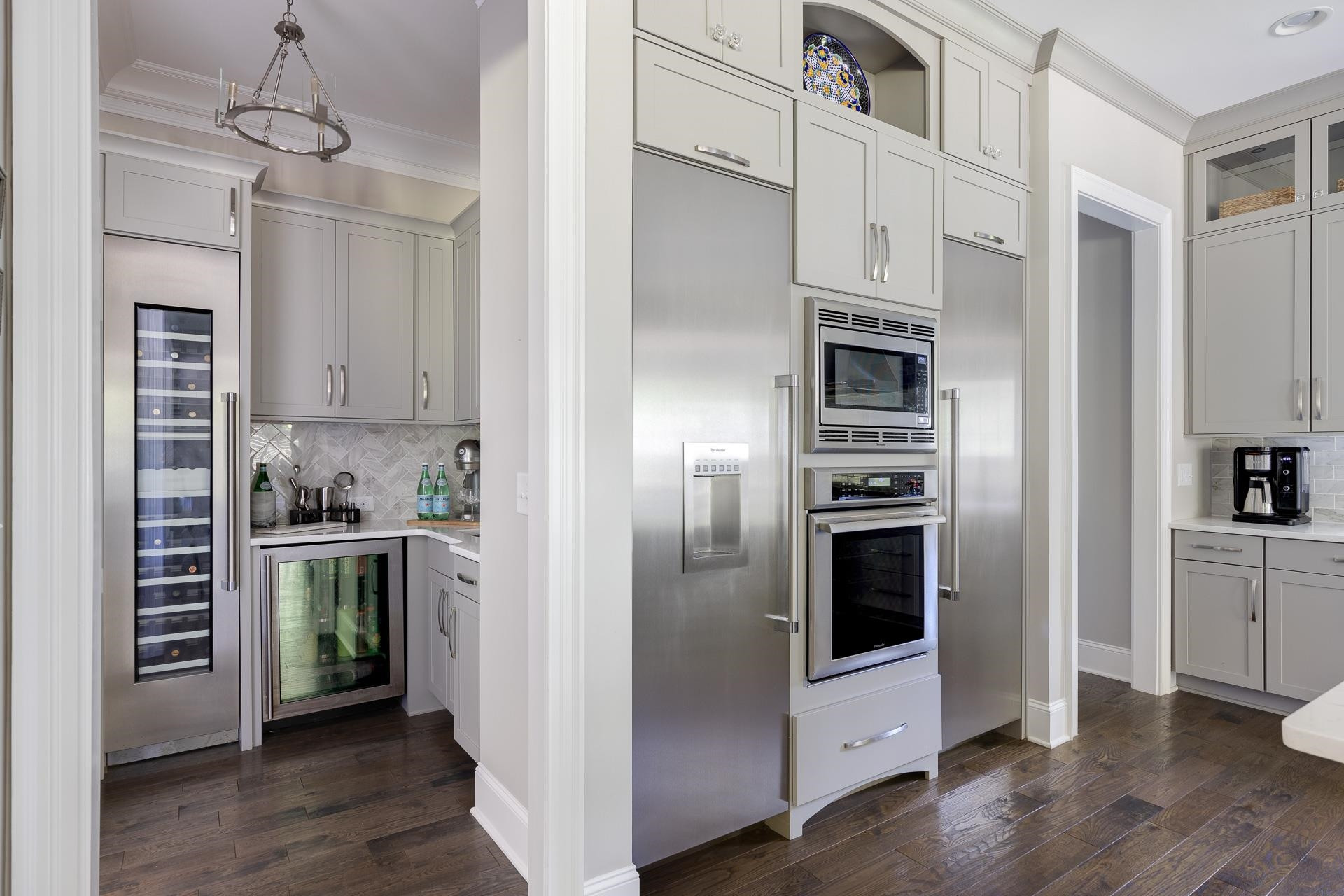 116 Turner Ridge Circle Durham, NC 27713 - Photo 18 of 63 a kitchen with a refrigerator and a stove