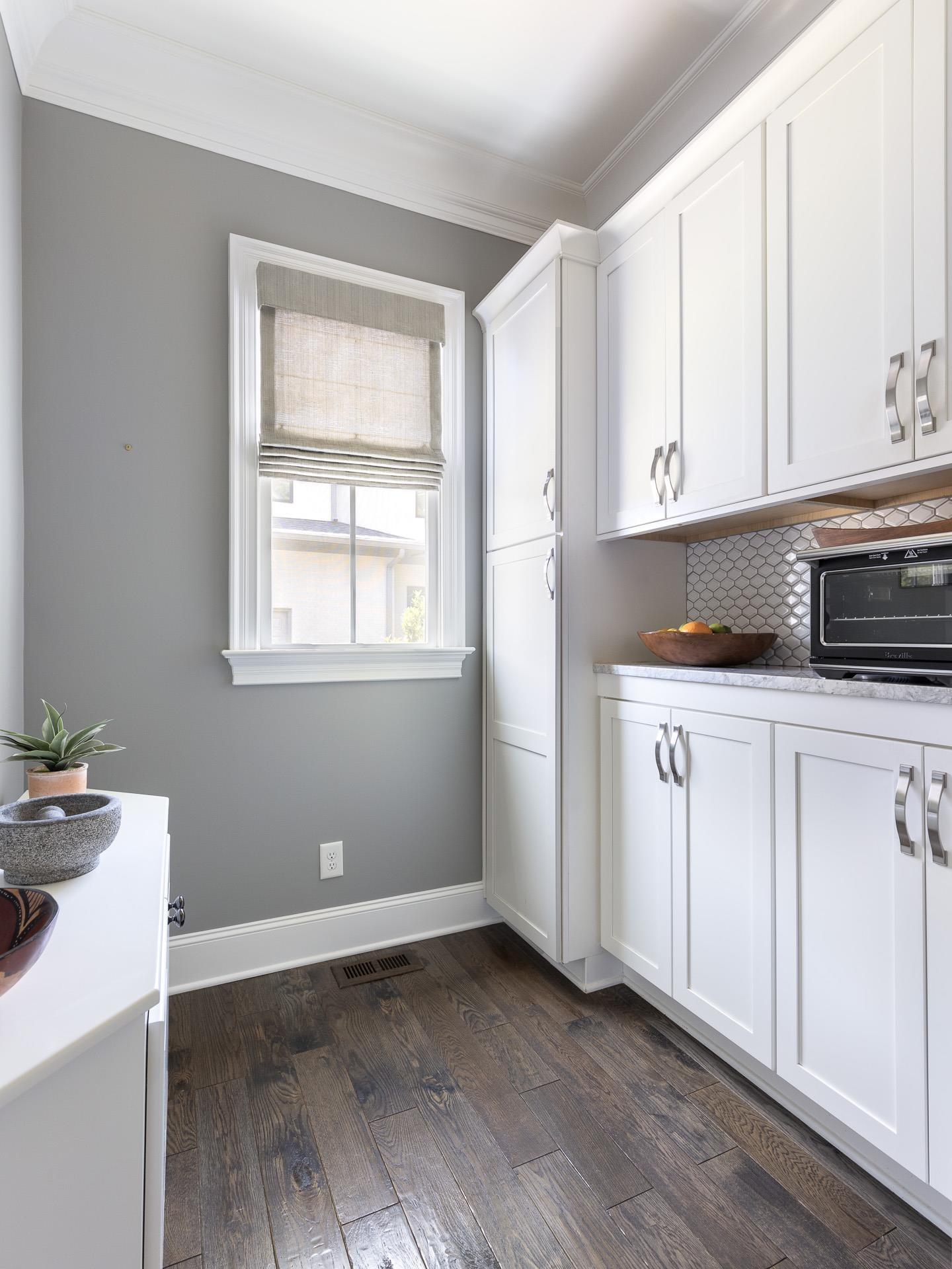 116 Turner Ridge Circle Durham, NC 27713 - Photo 20 of 63 a view of a kitchen with wooden floor and electronic appliances