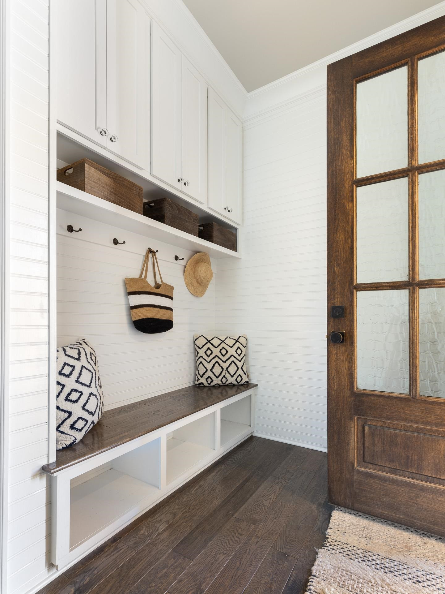 116 Turner Ridge Circle Durham, NC 27713 - Photo 23 of 63 a view of utility room with racks on the wall and a window