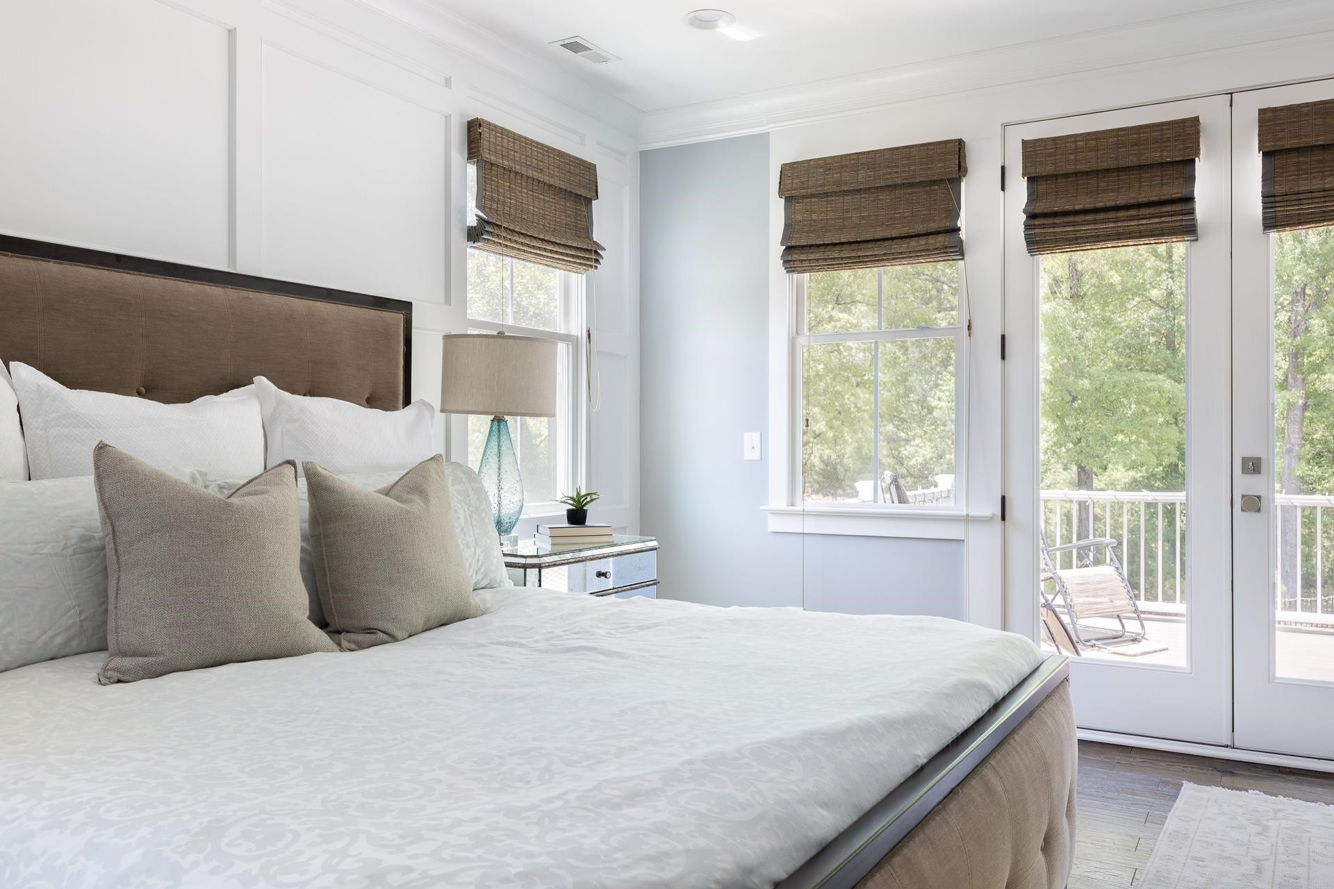 116 Turner Ridge Circle Durham, NC 27713 - Photo 31 of 63 a bed sitting in a bedroom next to a window