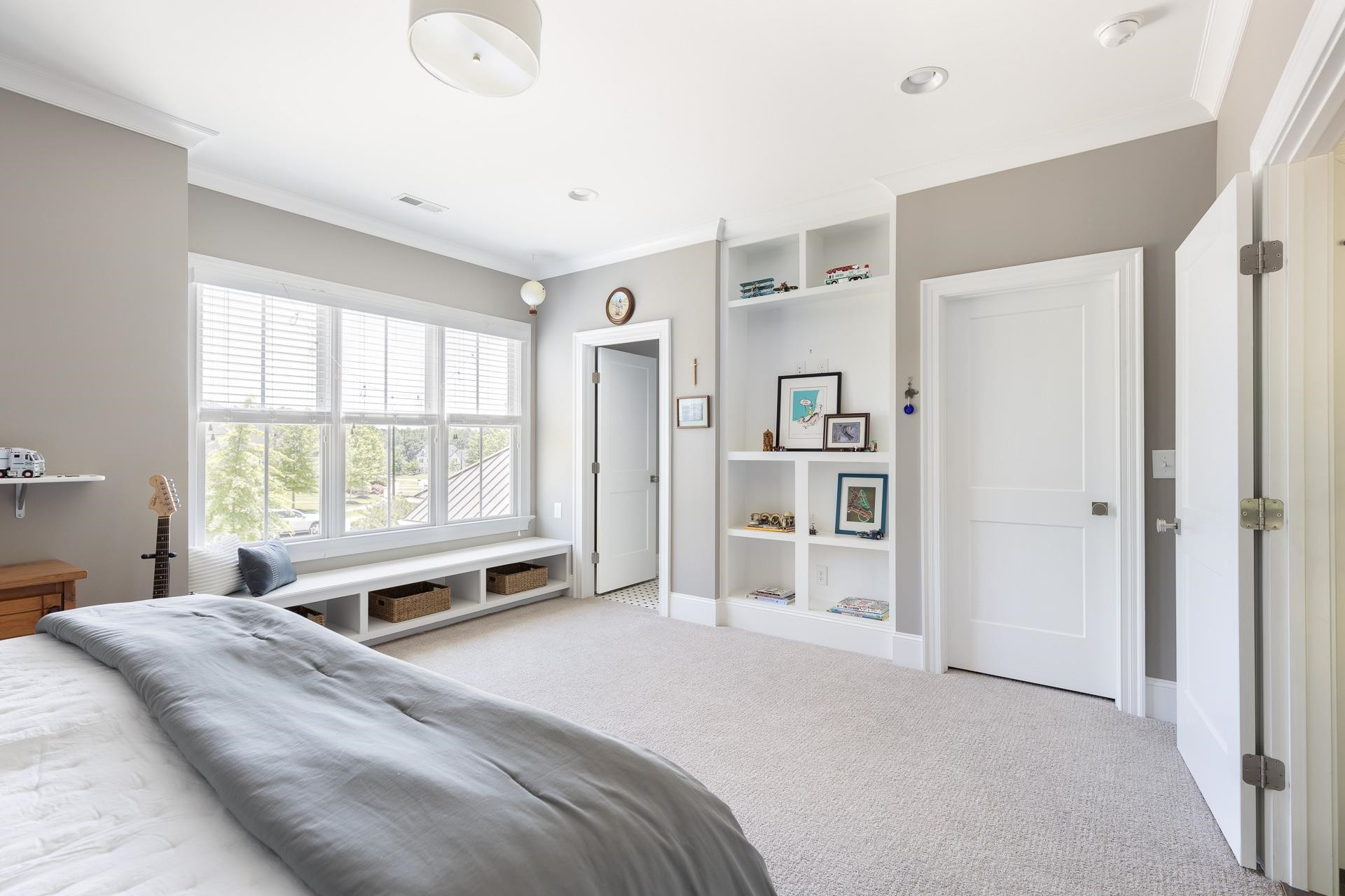 116 Turner Ridge Circle Durham, NC 27713 - Photo 40 of 63 a bedroom with a bed and a window