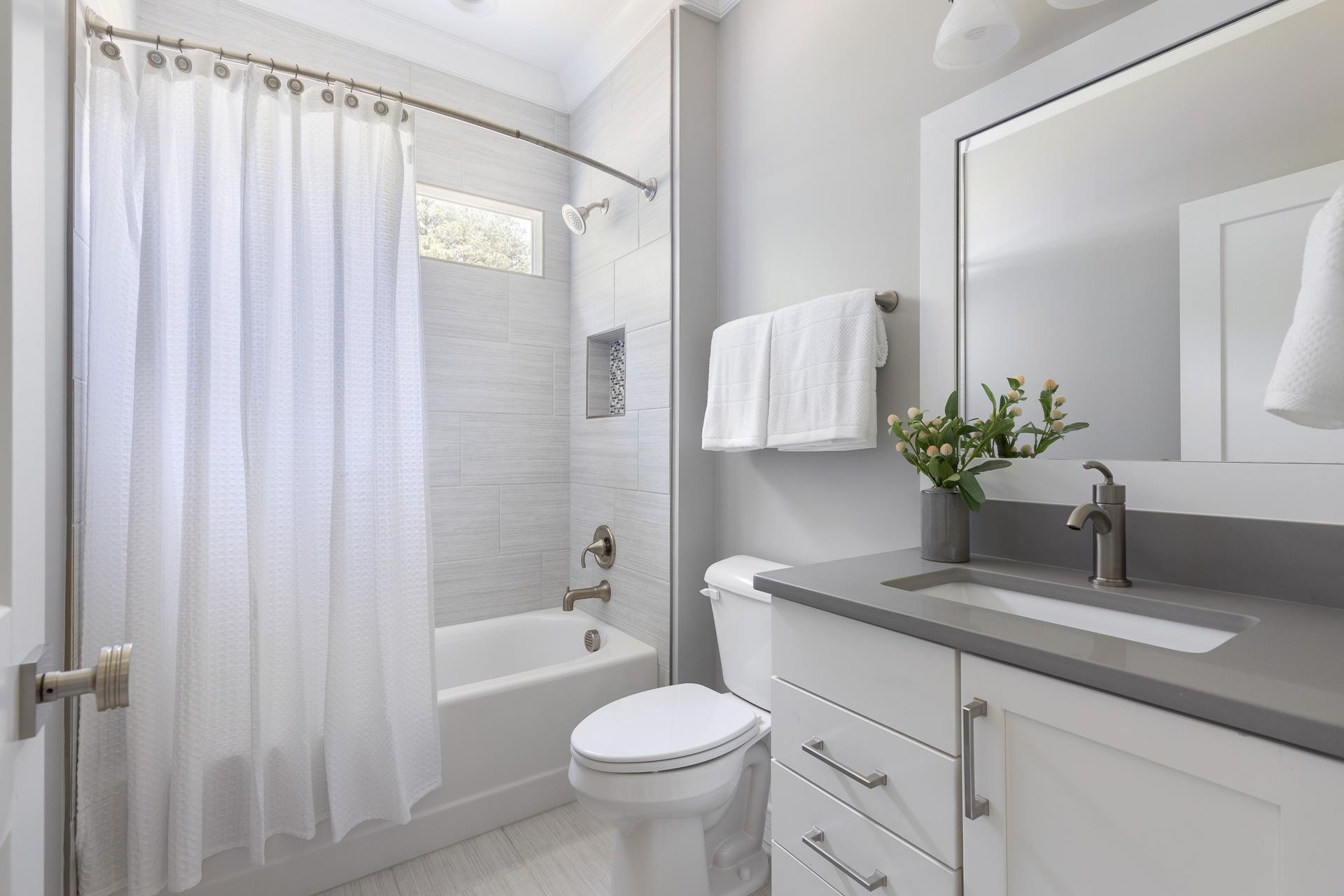 116 Turner Ridge Circle Durham, NC 27713 - Photo 43 of 63 a bathroom with a sink toilet and shower