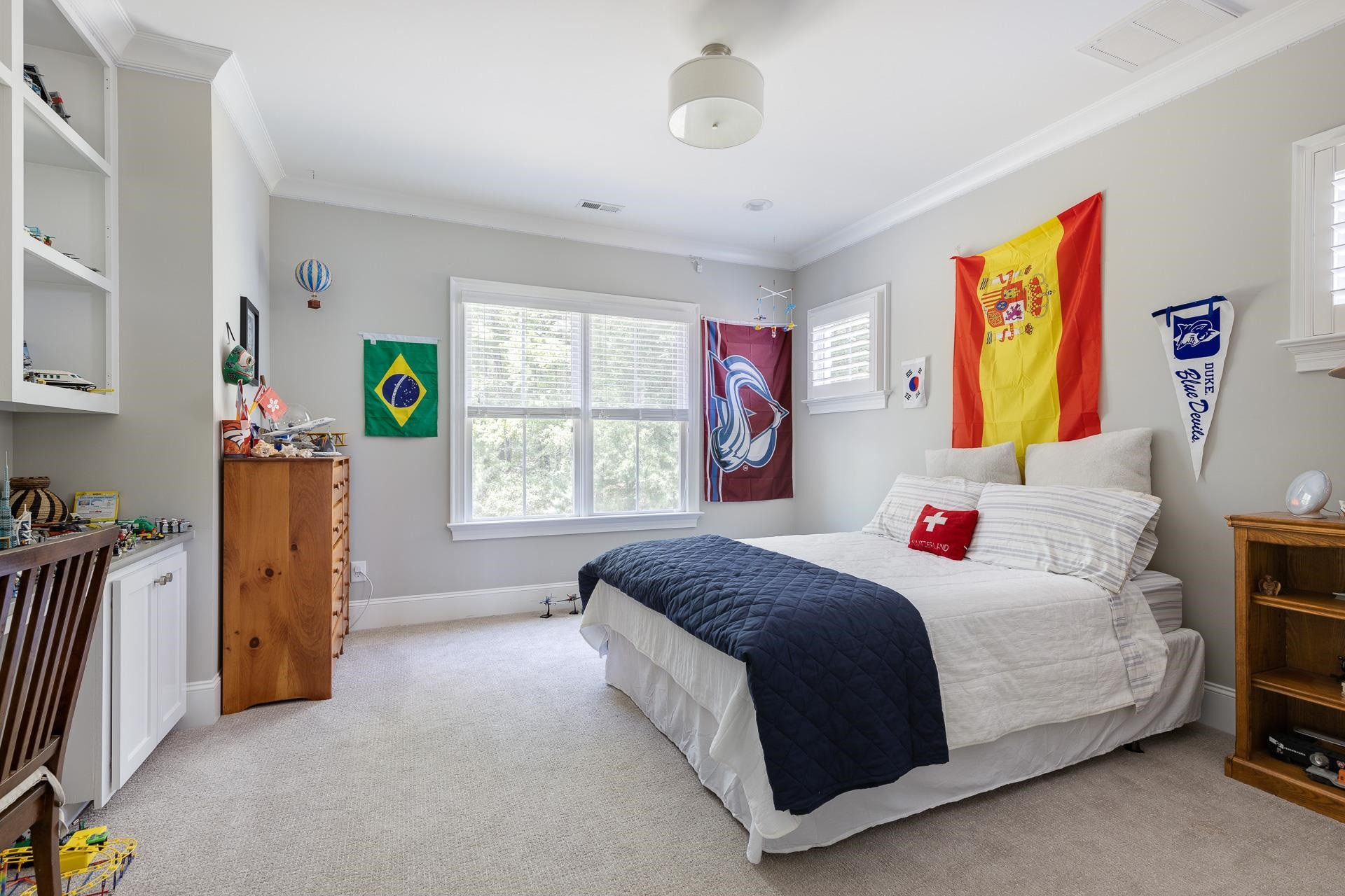 116 Turner Ridge Circle Durham, NC 27713 - Photo 44 of 63 a bedroom with a bed and a window