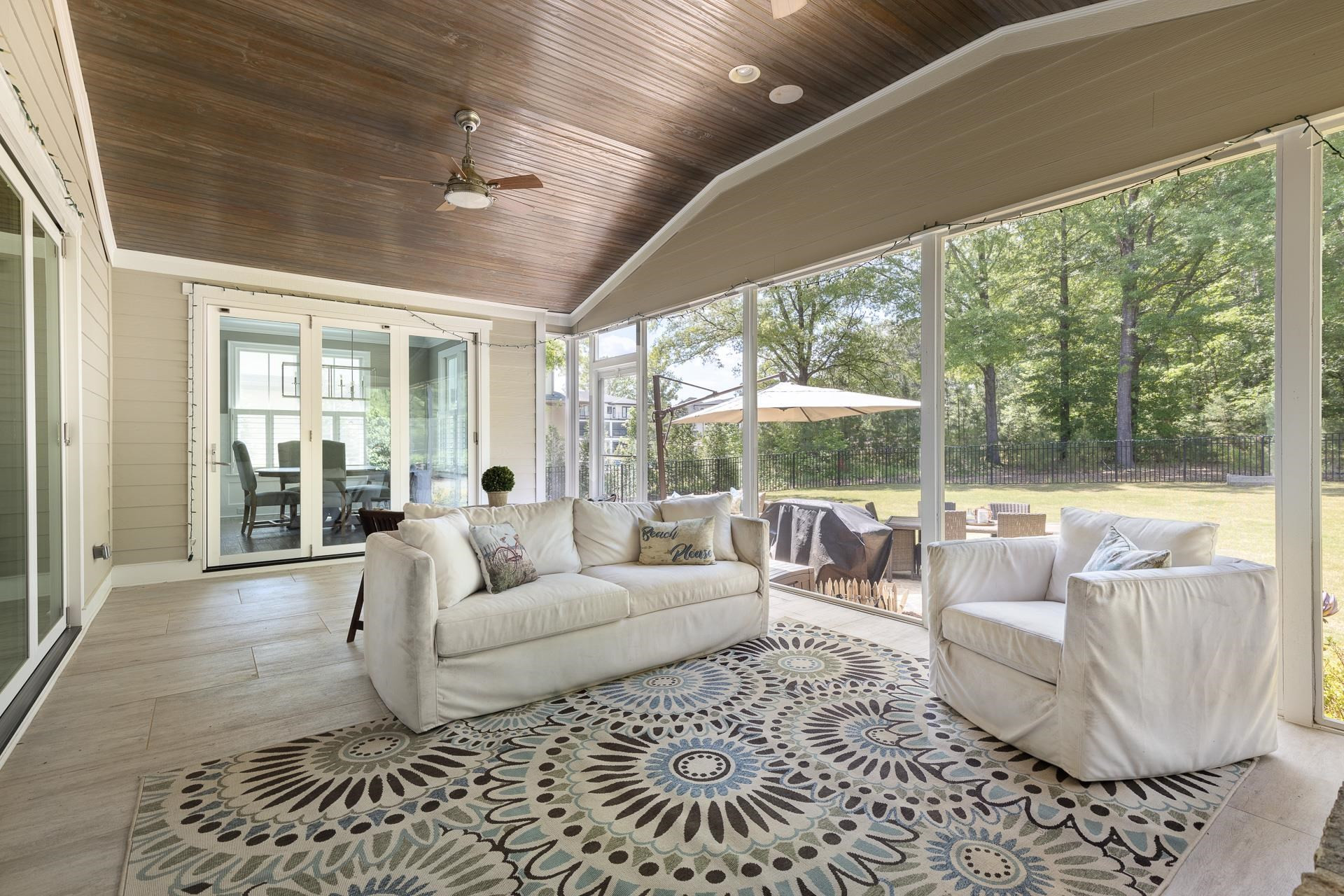 116 Turner Ridge Circle Durham, NC 27713 - Photo 52 of 63 a living room with furniture and a large window