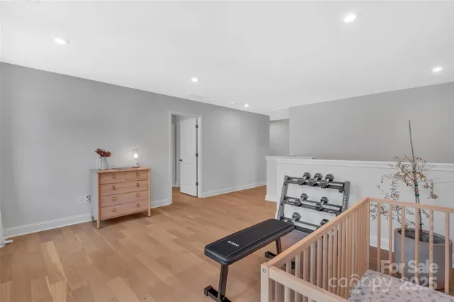 a view of a livingroom with furniture