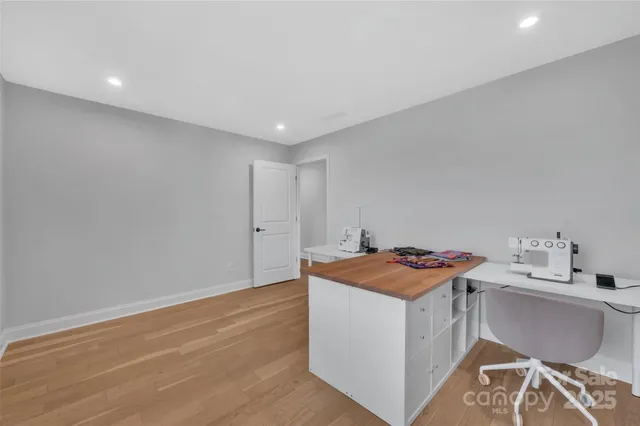 a room with storage and utility