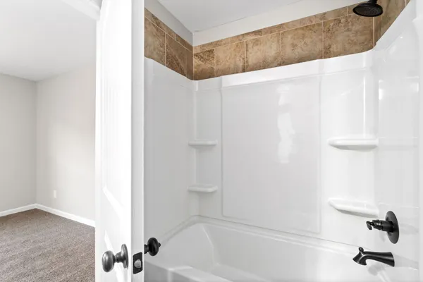 a bathroom with a sink and a shower