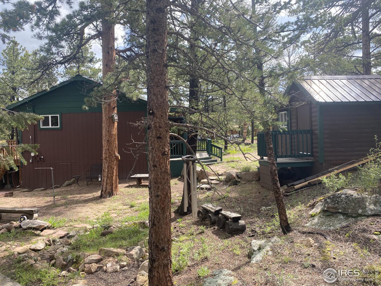 655 Nokomis Road Red Feather Lakes, CO 80545 - Photo 15 of 21 Cabin and Kids bunk/play house