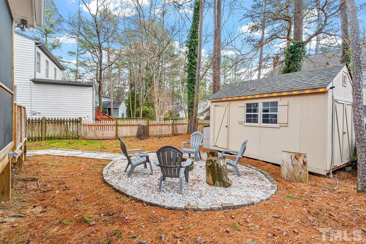 4428 Liverpool Lane Raleigh, NC 27604 - Photo 24 of 24 a view of a house with backyard