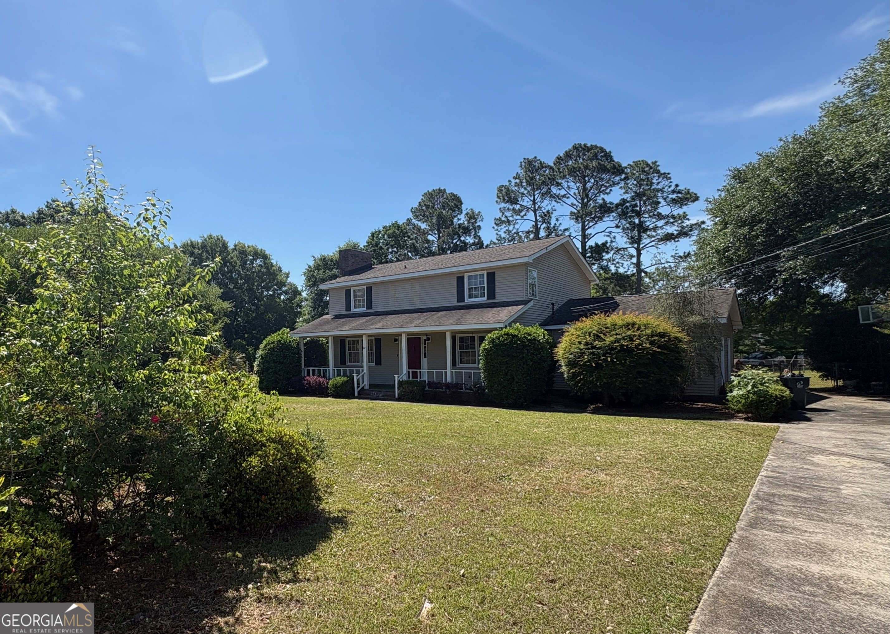 117 Laura Lane Fort Valley, GA 31030 - Photo 28 of 28 a view of a house with a yard and potted plants