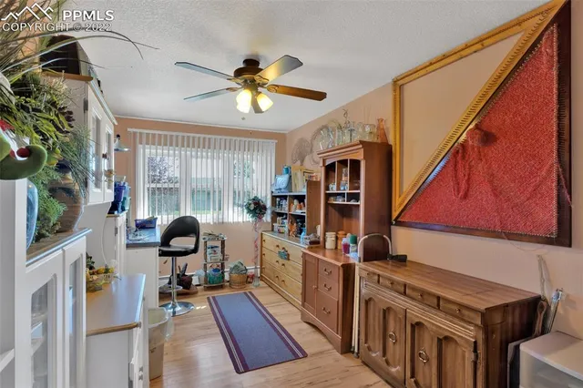 a living room with furniture a rug and a window