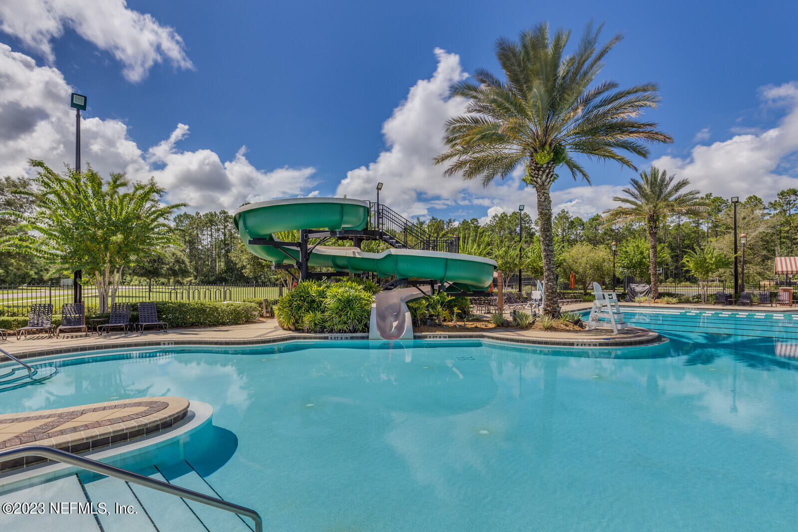 291 Ellsworth Circle St. Johns, FL 32259 - Photo 43 of 72 a view of a house with swimming pool and porch with furniture