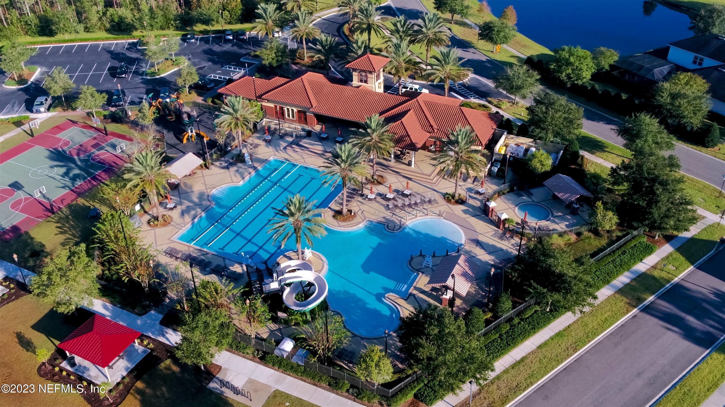 291 Ellsworth Circle St. Johns, FL 32259 - Photo 70 of 72 an aerial view of residential houses with outdoor space and street view