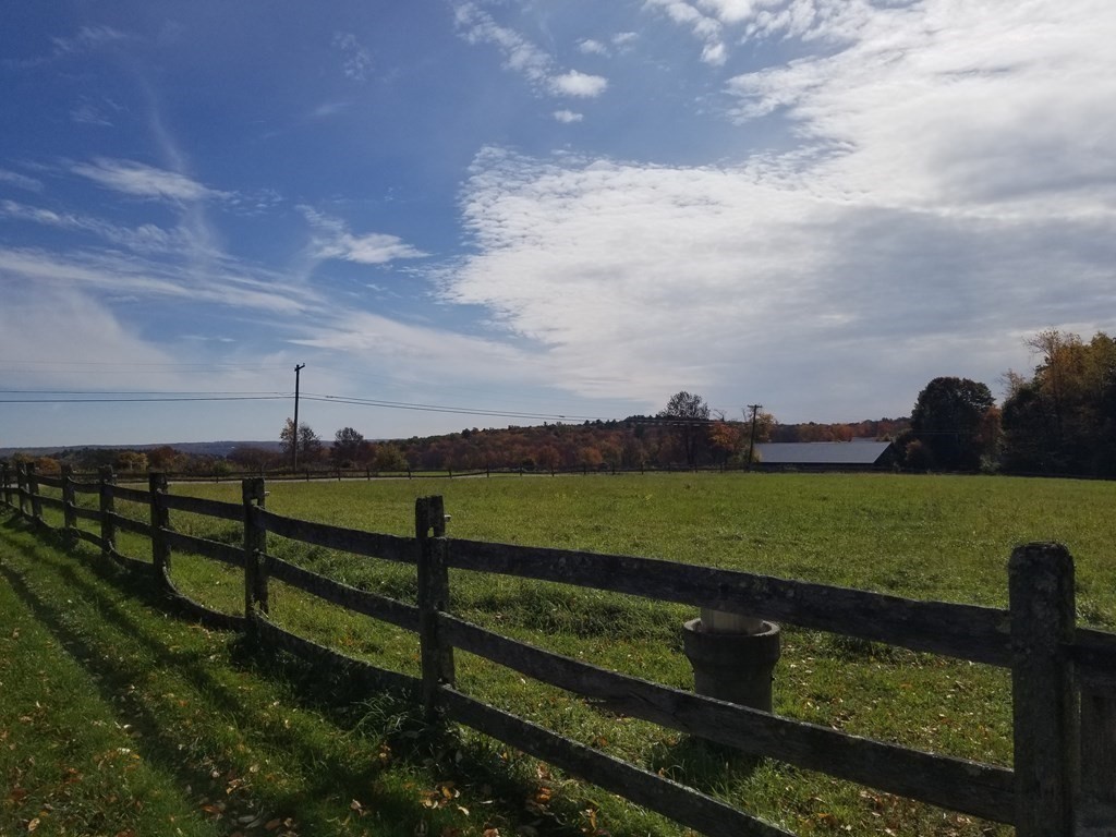 1125 N Road Hardwick, MA 01037 - Photo 11 of 41 a view of a garden and an ocean view