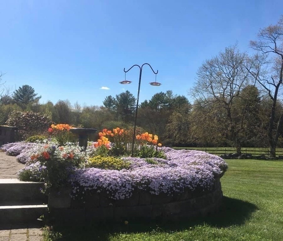 1125 N Road Hardwick, MA 01037 - Photo 14 of 41 a view of a house with a yard and a pond