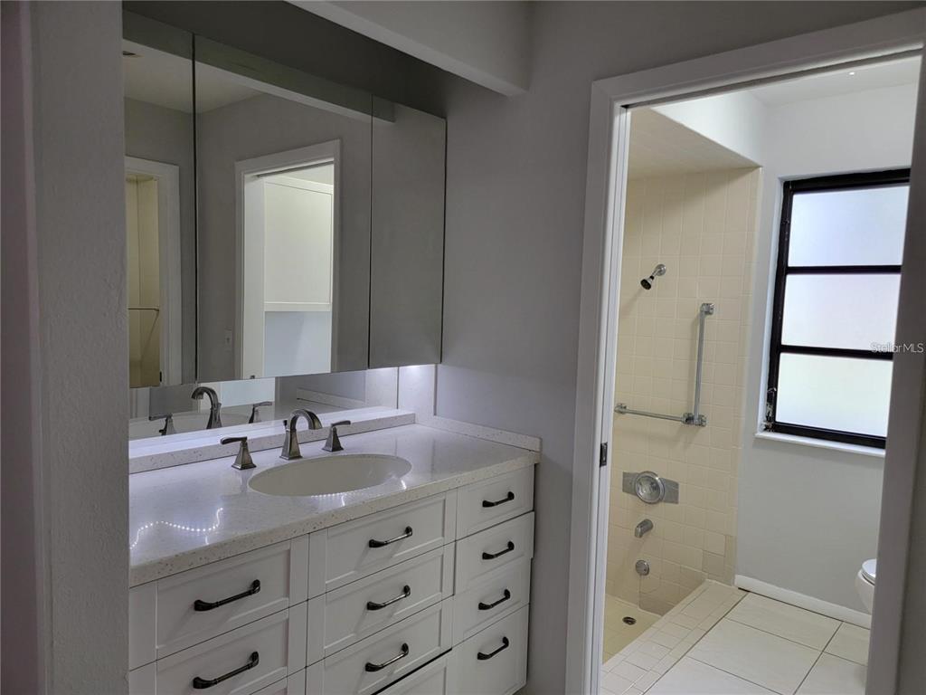 26221 Constantine Road Punta Gorda, FL 33983 - Photo 5 of 27 a bathroom with a sink and a mirror