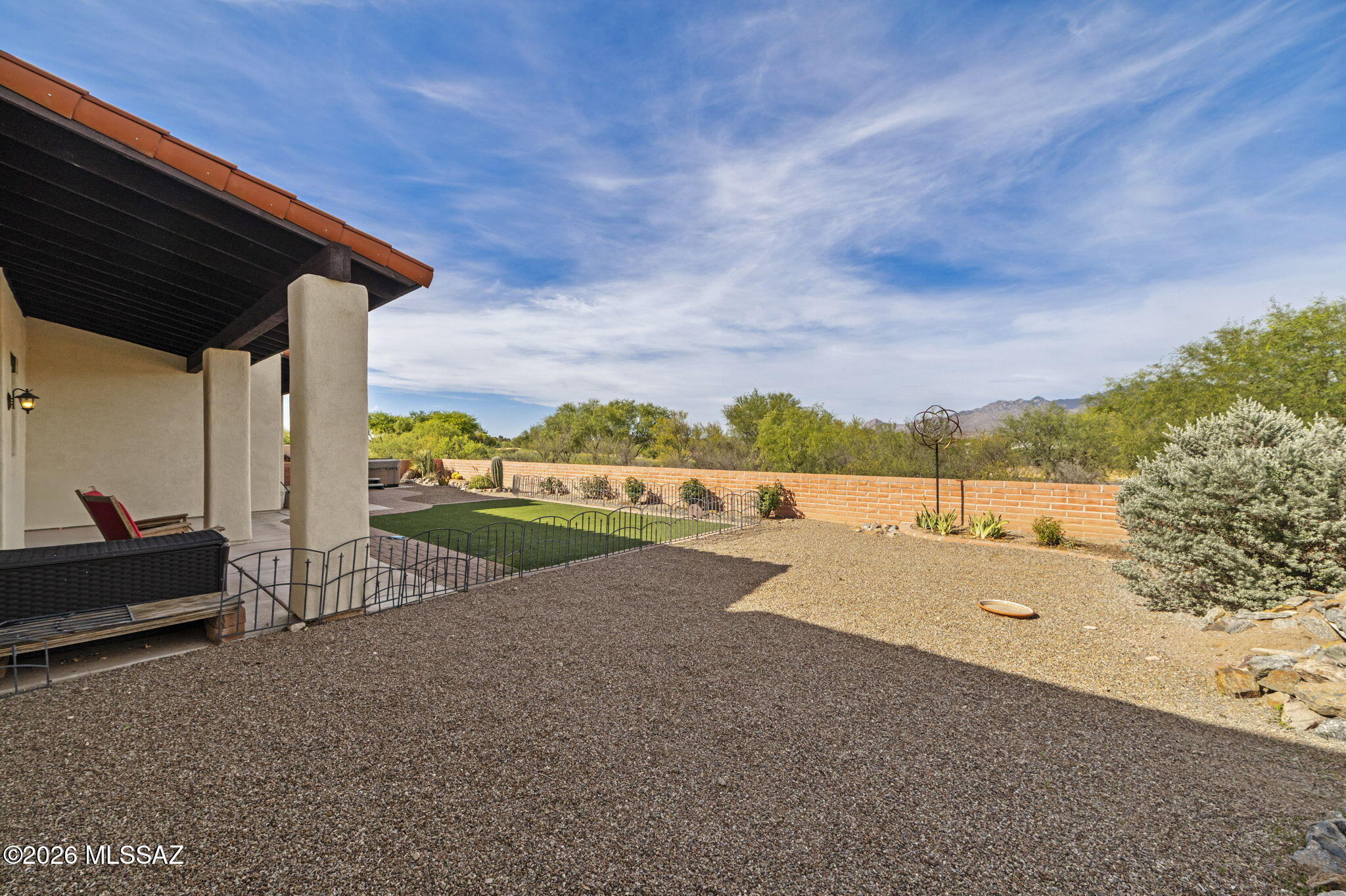 45 High View Court Tubac, AZ 85646 - Photo 41 of 44 a view of a terrace with yard