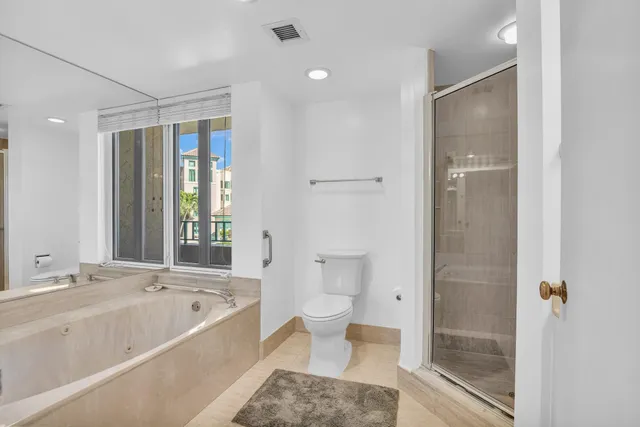 a view of a city street from a balcony