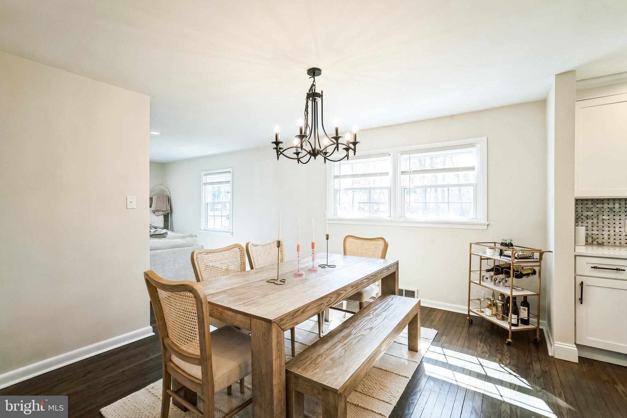 306 Cowpath Road Lansdale, PA 19446 - Photo 10 of 30 a view of a dining room with furniture and a chandelier