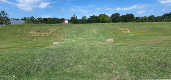 a view of a grassy field
