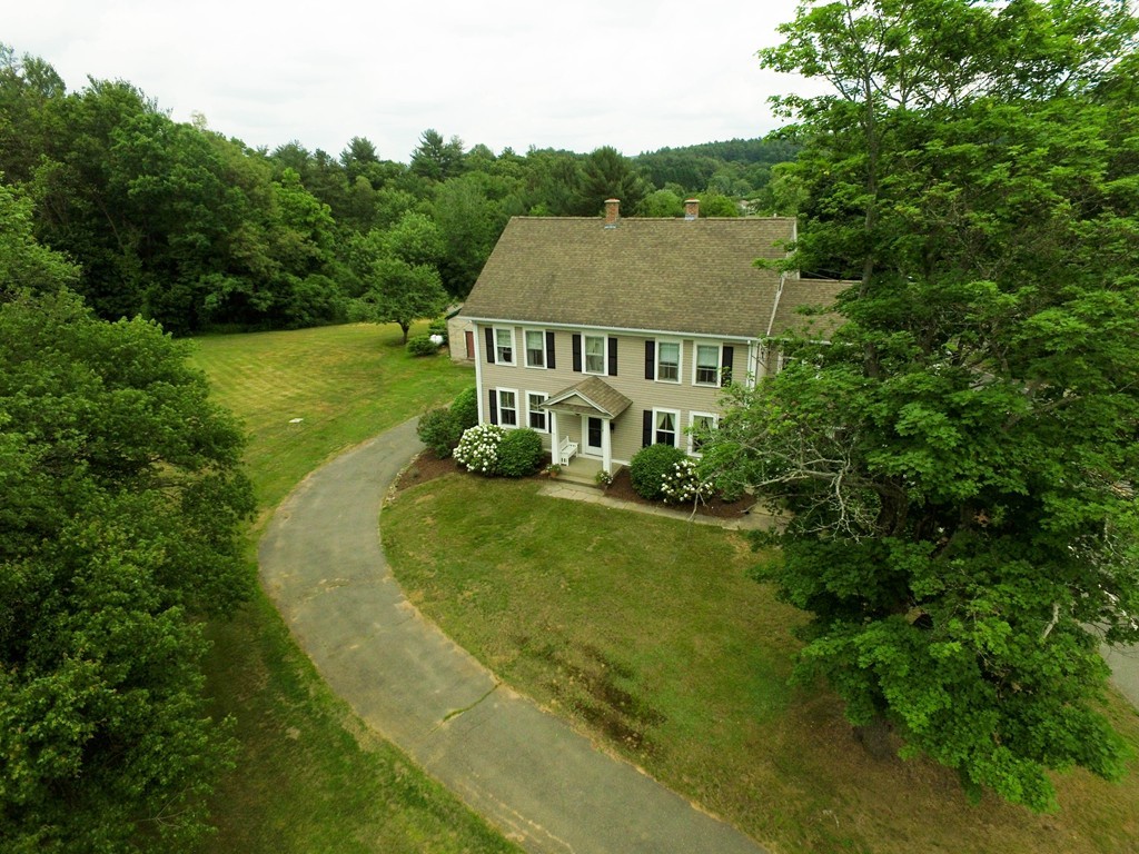118 Bourne Street Three Rivers, MA 01080 - Photo 2 of 30 an aerial view of a house