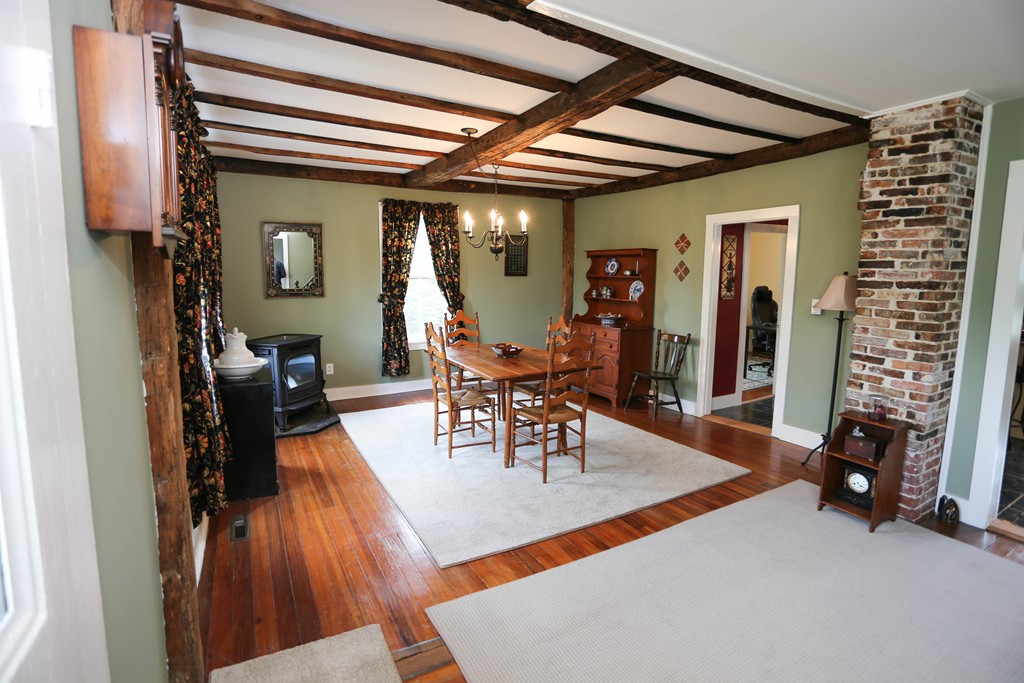 118 Bourne Street Three Rivers, MA 01080 - Photo 5 of 30 a dining room with furniture and wooden floor