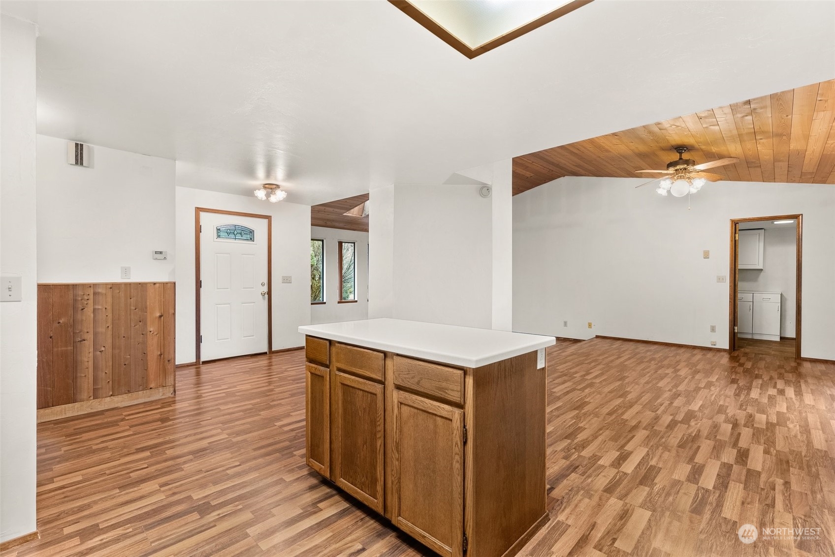 684 Nevil Road Winlock, WA 98596 - Photo 11 of 26 a view of empty room with wooden floor