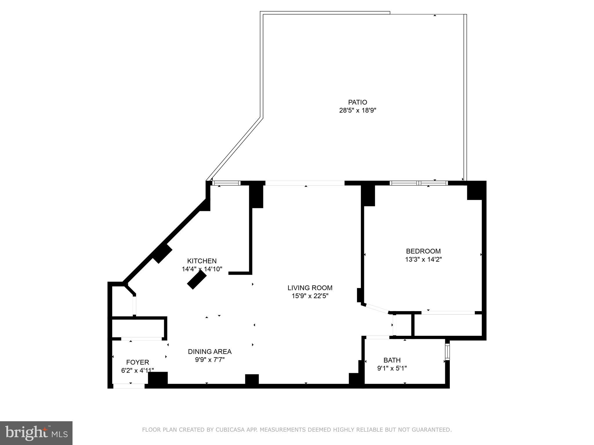 2500 Q Street Northwest, Unit 106 Washington, DC 20007 - Photo 21 of 21 a picture of a floor plan